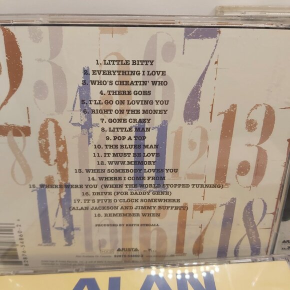 Alan Jackson Music Lot of 5 Audio CDs Cases in Good Condition - Picture 3 of 7